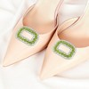 Unique Bargains Square with Detachable Clip Shoe Accessories 2 Pcs - 2 of 4