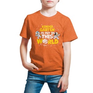 Boys' - Disney - Kindergarten Out Of This World Short Sleeve Graphic T-Shirt - 1 of 4