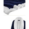 PAVILIA Soft Plush Women Fleece Robe, Cozy Warm Housecoat Bathrobe, Fuzzy Female Long Spa Robes - 4 of 4