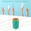 Evideco French Home Goods Elegant Toothbrush Holder with Bamboo Top - Modern Bathroom Organizer for Toothbrush & Toothpaste - 4 of 4