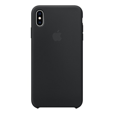 Apple iPhone XS Max Silicone Case - Black