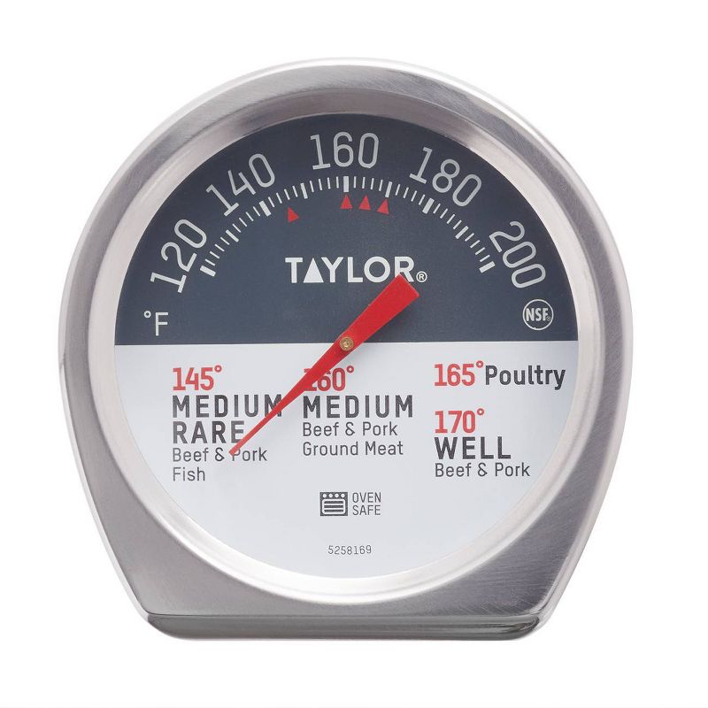 Taylor Leave-in Meat Analog Dial Kitchen Thermometer, 2 of 4