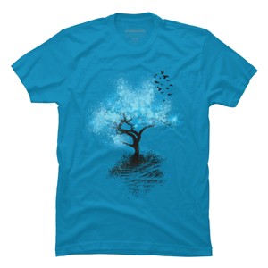 Men's Design By Humans leaving home By alnavasord T-Shirt - 1 of 3