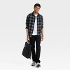 Men's Midweight Flannel Long Sleeve Button-Down Shirt - Goodfellow & Co™ - image 3 of 3