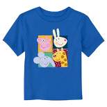 Toddler's Peppa Pig Friends Embroidery T-Shirt