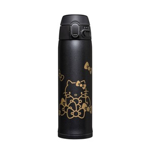 Zojirushi Hello Kitty Stainless Steel 16oz Travel Mug SM-TA48KT - Black: Vacuum-Insulated, Locking Lid - 1 of 3