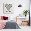 Stupell Industries Keith Haring People Inside Heart Pattern Text Canvas Wall Art - 2 of 4