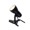 Cresswell Lighting 5" Mini Clip Table Lamp Black (Includes LED Light Bulb) - 2 of 4
