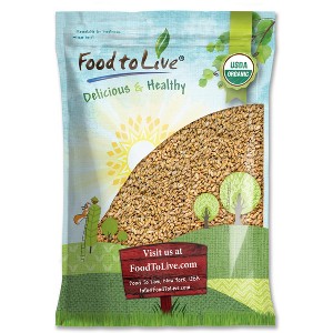 Organic Hulled Barley - by Food To Live - 1 of 4