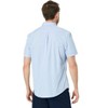 U.S. Polo Assn. Men's Short Sleeve Dot Print Solid Poplin Button Down Shirt - 2 of 4