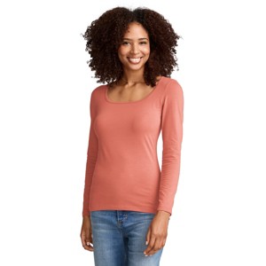Jockey Women's Organic Cotton Stretch Long Sleeve Top - 1 of 4
