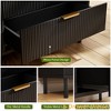 Wave Fluted 5 Drawer Dresser for Bedroom, Tall Dressers Chest of Drawers,Closet Dresser Organizer - 3 of 4
