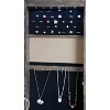 BDELITE Full Length Mirror 360° Swivel Jewelry Cabinet-14.2x3.9x43.4 Inch,Brown - 3 of 4