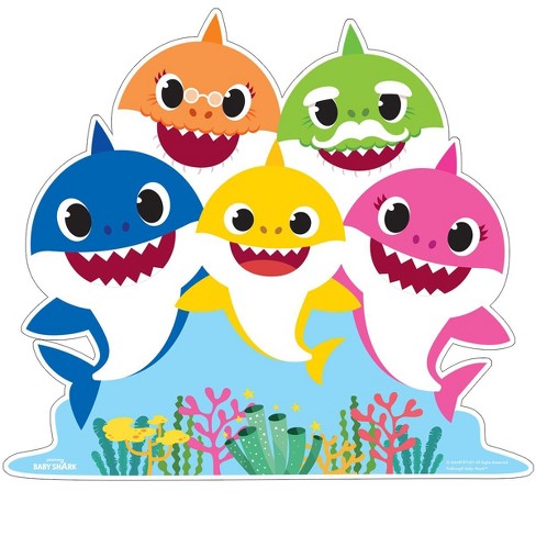 Birthday Express Baby Shark Family Standup Target