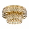 Z-Lite Dealey 12 - Light Flush Mount in  Heirloom Brass - 4 of 4