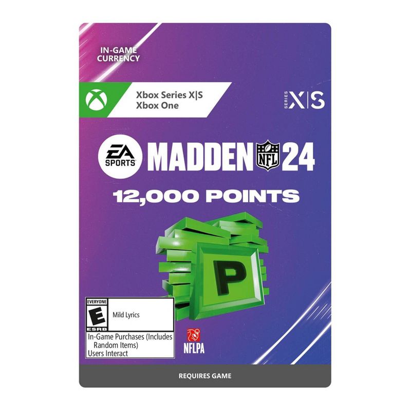 Madden 24: Madden Points - Xbox Series X|S/Xbox One (Digital), 1 of 6