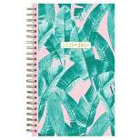Color Me Courtney for Blue Sky 2023-24 Academic Planner 5"x8" Weekly/Monthly Wirebound Clear Pocket Cover Paradise Pink