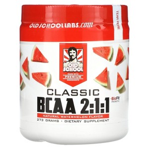 Old School Labs Classic BCAA 2:1:1, Natural Watermelon, 9.6 oz (273 g) - 1 of 2