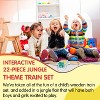 Leo & Friends Wooden Railway Jungle 22-Piece Animal Set - 4 of 4