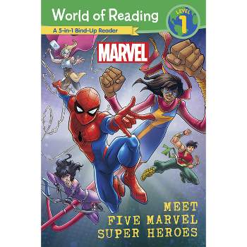 World of Reading: Five Super Hero Adventures - by Marvel Press Book Group (Paperback)