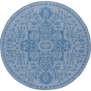 Bermuda BMU841 Machine Washable UV & Stain Resistant Non-Shedding Power Loomed Indoor/Outdoor Rugs - Safavieh - 1 of 4