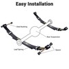 Yescom Set of 2 Rear Leaf Springs for Club Car DS Golf Cart Heavy Duty Dual Action with Bushings - 3 of 4