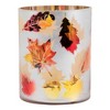 Northlight Autumn Leaves Glass Votive Candle Holder - 6" - 4 of 4