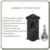 Clockswise Vintage Grandfather Wood-Looking Plastic Pendulum Decorative Battery-Operated Wall Clock - image 3 of 4