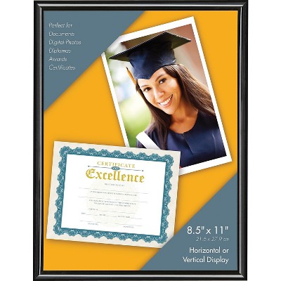 Victory Light 8.5X11 UCHANNEL FRAME BLK 1200185