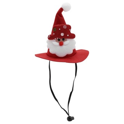 Unique Bargains Halloween Pet Holiday Headdress 5.91"x5.51" Red 1 Pc