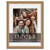 PosterPalooza | Gold Frame with White Photo Mat, UV Acrylic Front, Foam Board Backing, 60 Sizes Available - 2 of 4