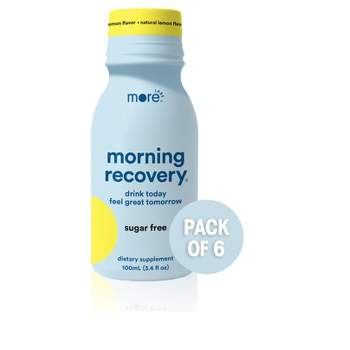 Morning Recovery Electrolyte, Milk Thistle Drink Proprietary Formulation to Hydrate for Morning Recovery, Highly Soluble Liquid DHM, Sugar-Free Lemon