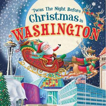'Twas the Night Before Christmas in Washington - by Jo Parry (Board Book)