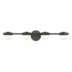 Elk Home Nelly 4 - Light Vanity in  Matte Black - 1 of 4