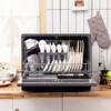 Costway Countertop Dishwasher 6 Place Setting Countertop Built-in Dishwasher Machine w/LED Touch Control & Air Dry Function - 4 of 4