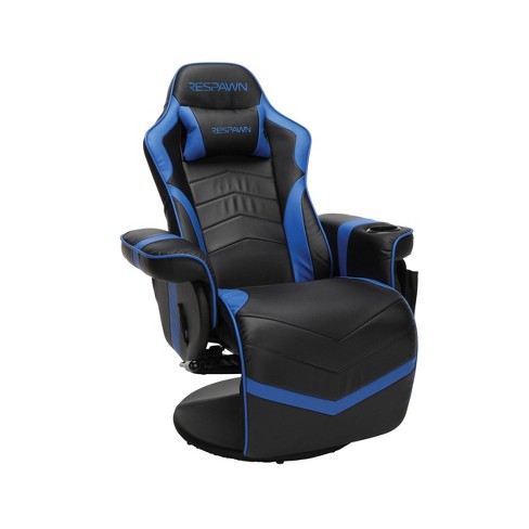 Racing Style Gaming Recliner Chair Blue Respawn Target