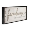 Stupell Industries Farmhouse Minus the Farm Sign Rustic Country Text, 24" x 10" - 3 of 4