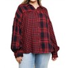 Women's Plaid & Checkered Button Up Top - umgee - 4 of 4