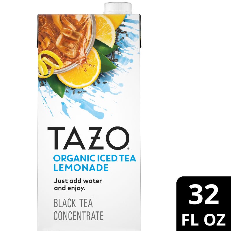 TAZO Organic Iced Tea Lemonade Concentrate - 32 fl oz, 1 of 3