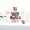 Big Dot of Happiness Pink Monkey Girl - Party Mini Favor Boxes - Baby Shower or Birthday Party Treat Candy Boxes - Set of 12 - 2 of 4