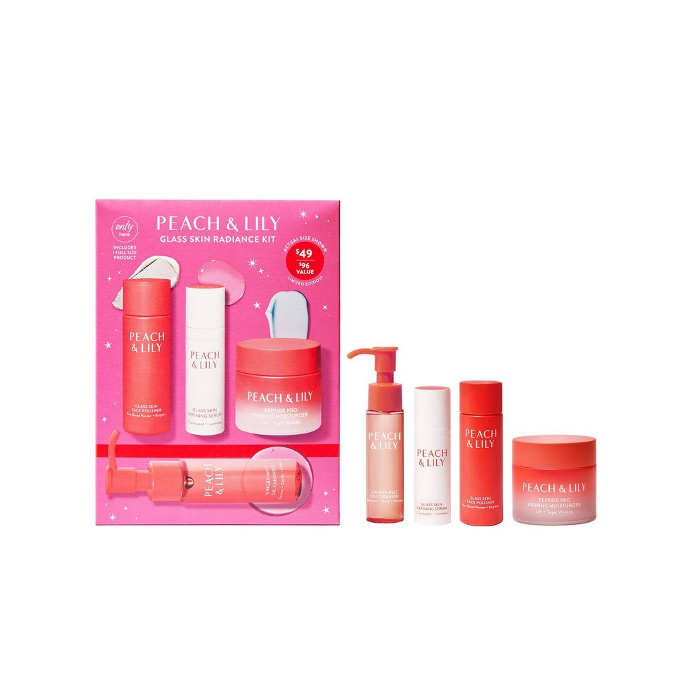Peach & Lily Glass Skin Radiance Gift Set - 4pc - Ulta Beauty -  89406929