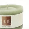 FONTOI Goblet Pillar Candle, Wax Candle for Home Decor, Warm Glow for Relaxation, Celebrations & Everyday Use, Green, 3.94"*3.94"*3.94" - 4 of 4