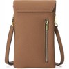 FATMOON Small Crossbody Bags for Women Leather Cell Phone Purse Bag Wallet with RFID Blocking Credit Card Slots - 4 of 4