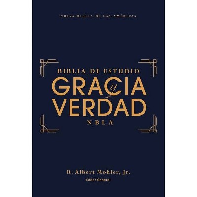 Nbla Biblia de Estudio Gracia Y Verdad, Tapa Dura, Interior a DOS Colores - by  Vida (Hardcover)