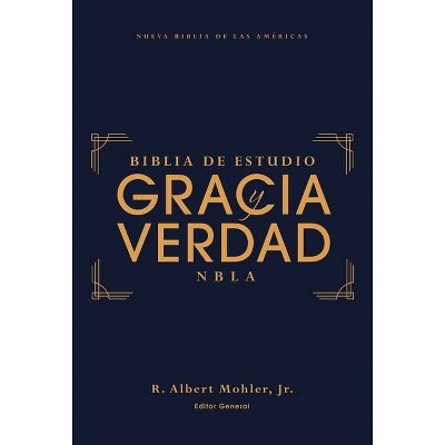 Nbla Biblia de Estudio Gracia Y Verdad, Tapa Dura, Interior a DOS Colores - by  Vida (Hardcover)