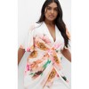 Women's Plus Size Braelynn Print Maxi Dress - ivory multi | CITY CHIC - 4 of 4