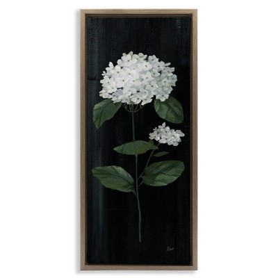 Stupell Industries Distressed Hydrangea Flower Blossom, 15" x 31"