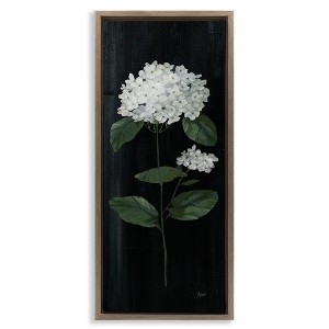 Stupell Industries Distressed Hydrangea Flower Blossom, 15" x 31" - 1 of 4