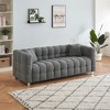 SKRAN Sofa 80 Inch Couch, Perfect for Living Room or Bedroom, Complete with Two Throw Pillows and Sturdy Hardware Foot Support - 2 of 4