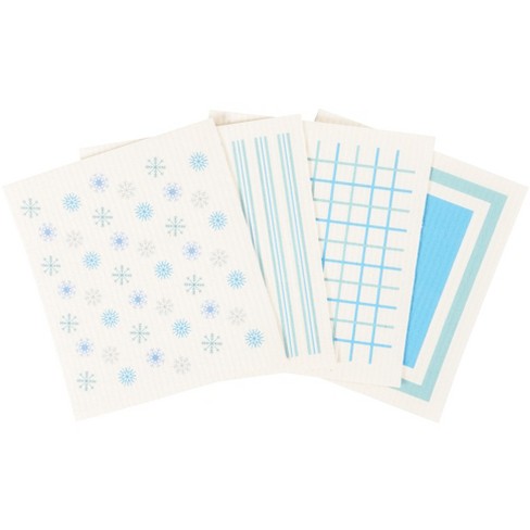 Ultra-Absorbent Reusable Swedish Dish Cloths - 10 Pk Assorted